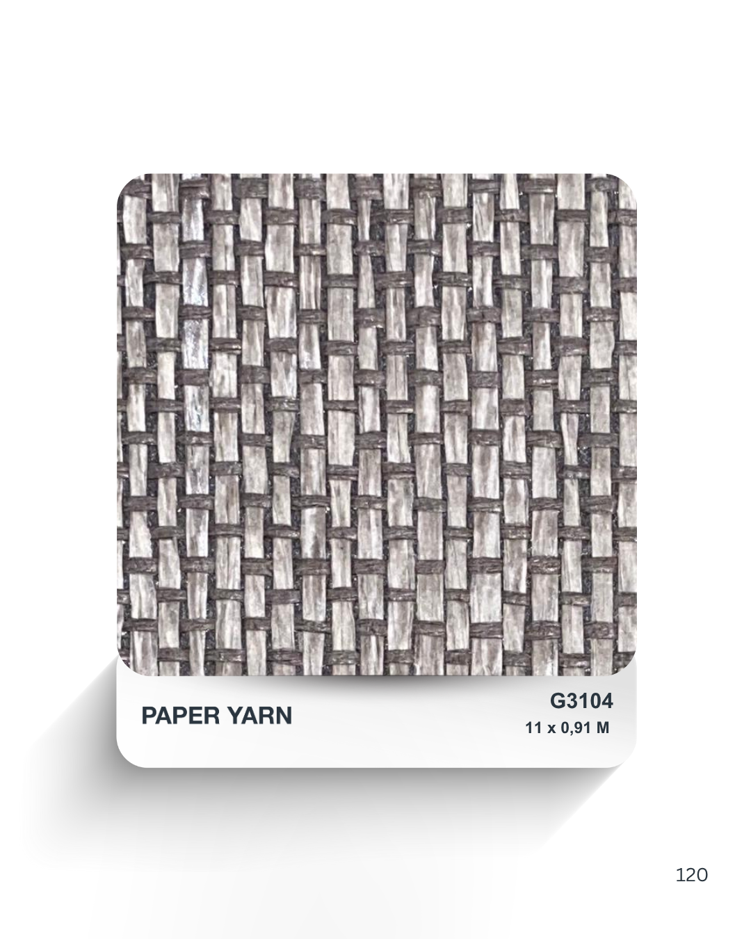 PAPER YARN G3104 wallpaper wallcovering / Wallpaper Import / Wallcovering Import