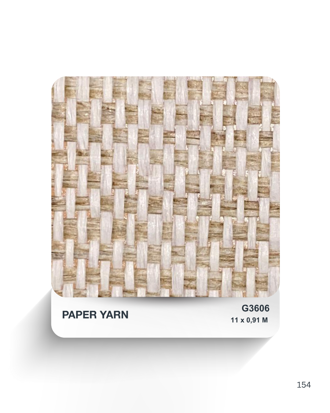 PAPER YARN G3606 wallpaper wallcovering / Wallpaper Import / Wallcovering Import
