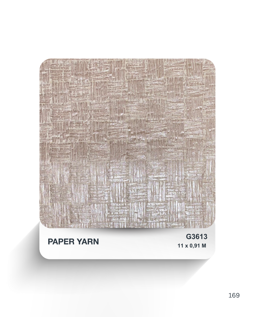 PAPER YARN G3613 wallpaper wallcovering / Wallpaper Import / Wallcovering Import