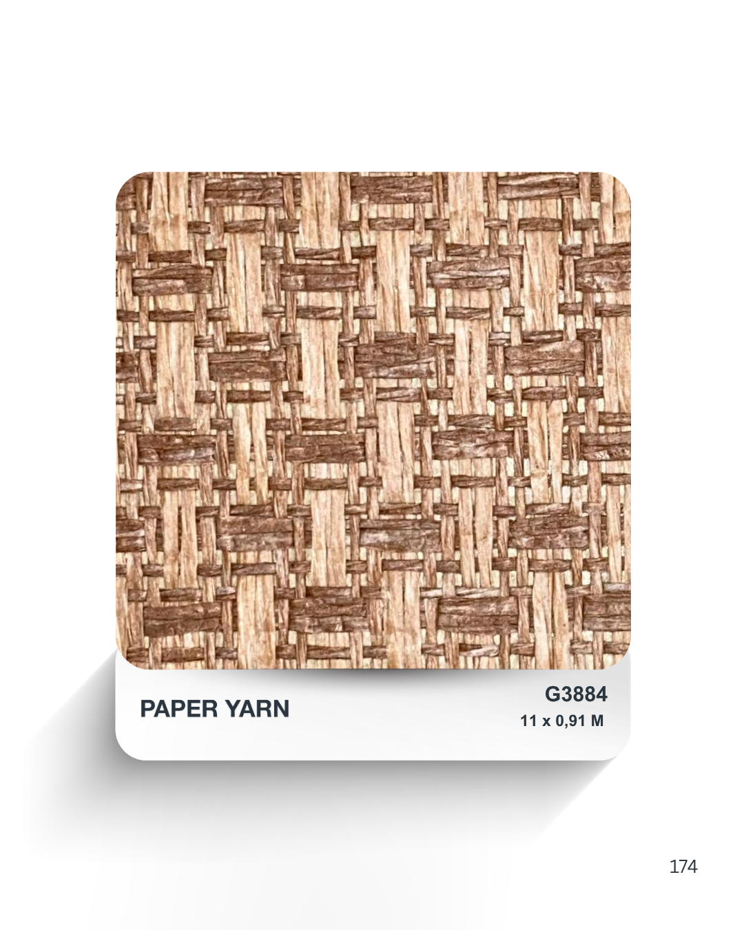 PAPER YARN G3884 wallpaper wallcovering / Wallpaper Import / Wallcovering Import