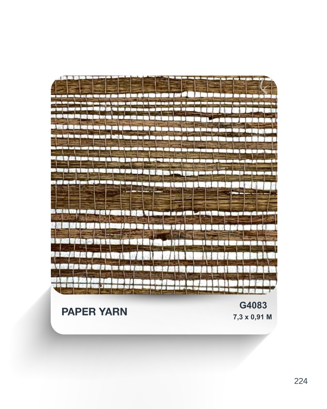 PAPER YARN G4083 wallpaper wallcovering / Wallpaper Import / Wallcovering Import