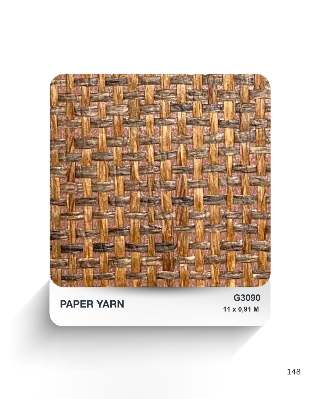 PAPER YARN G3090 wallpaper wallcovering / Wallpaper Import / Wallcovering Import