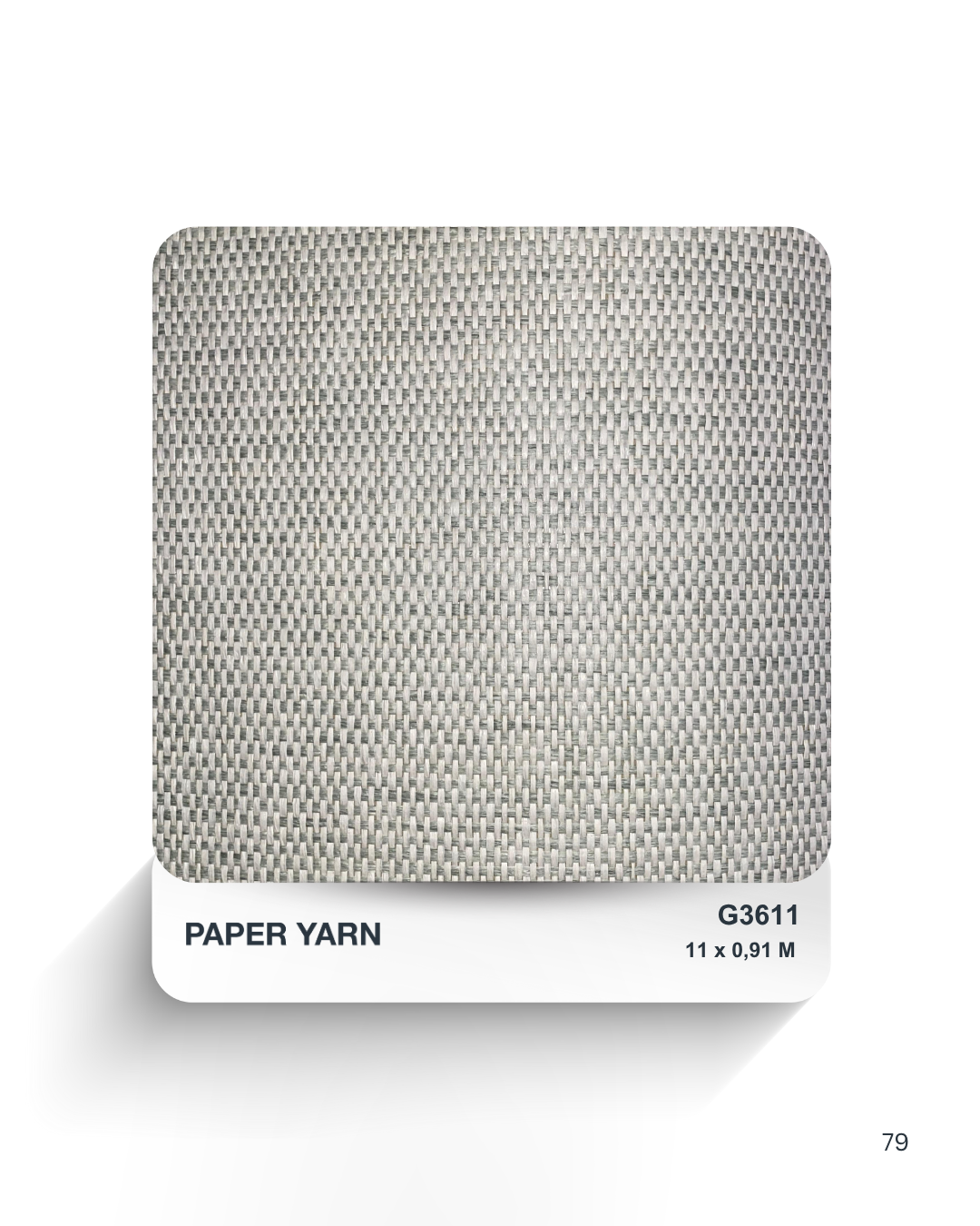 PAPER YARN G3611 wallpaper wallcovering / Wallpaper Import / Wallcovering Import