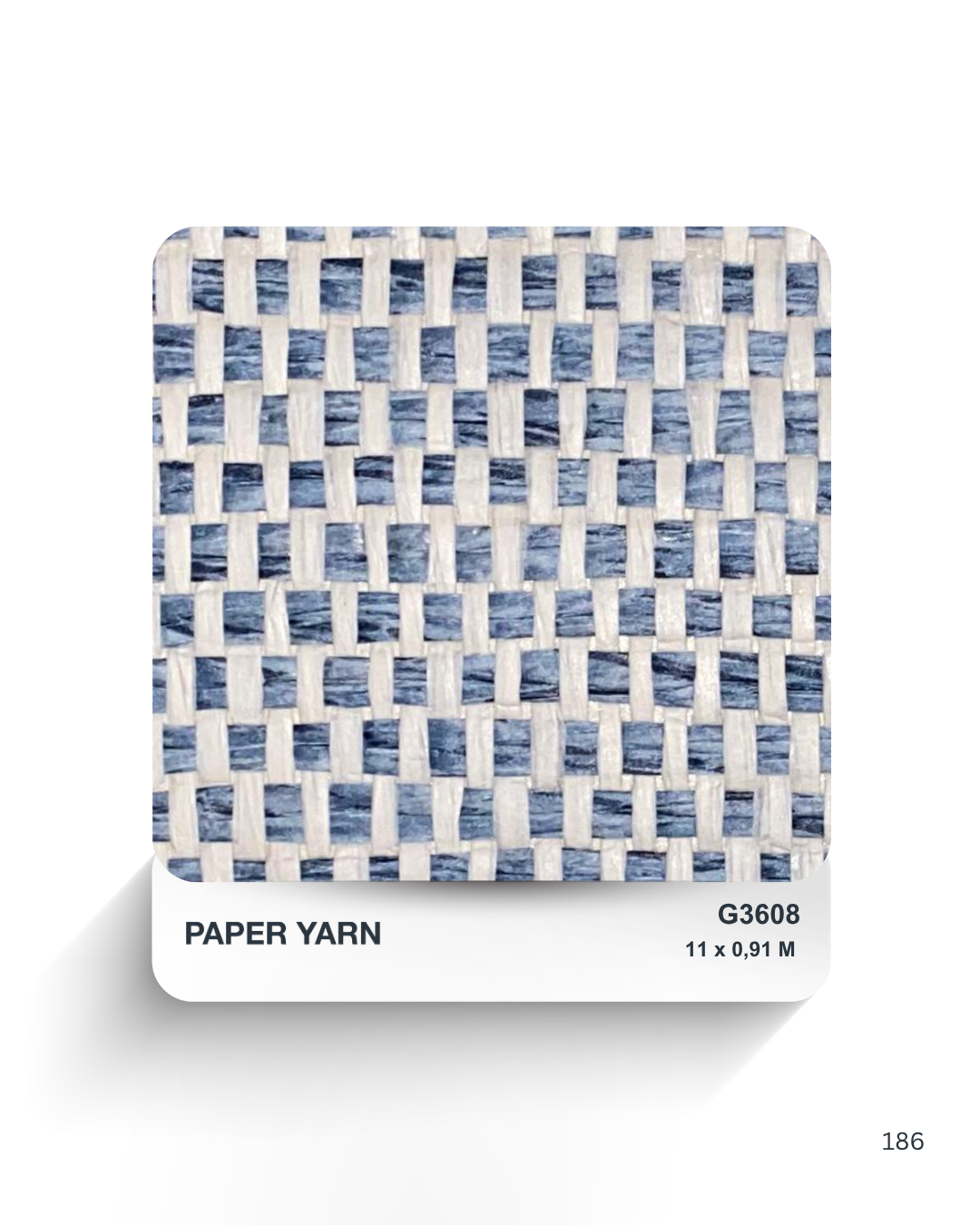 PAPER YARN G3608 wallpaper wallcovering / Wallpaper Import / Wallcovering Import