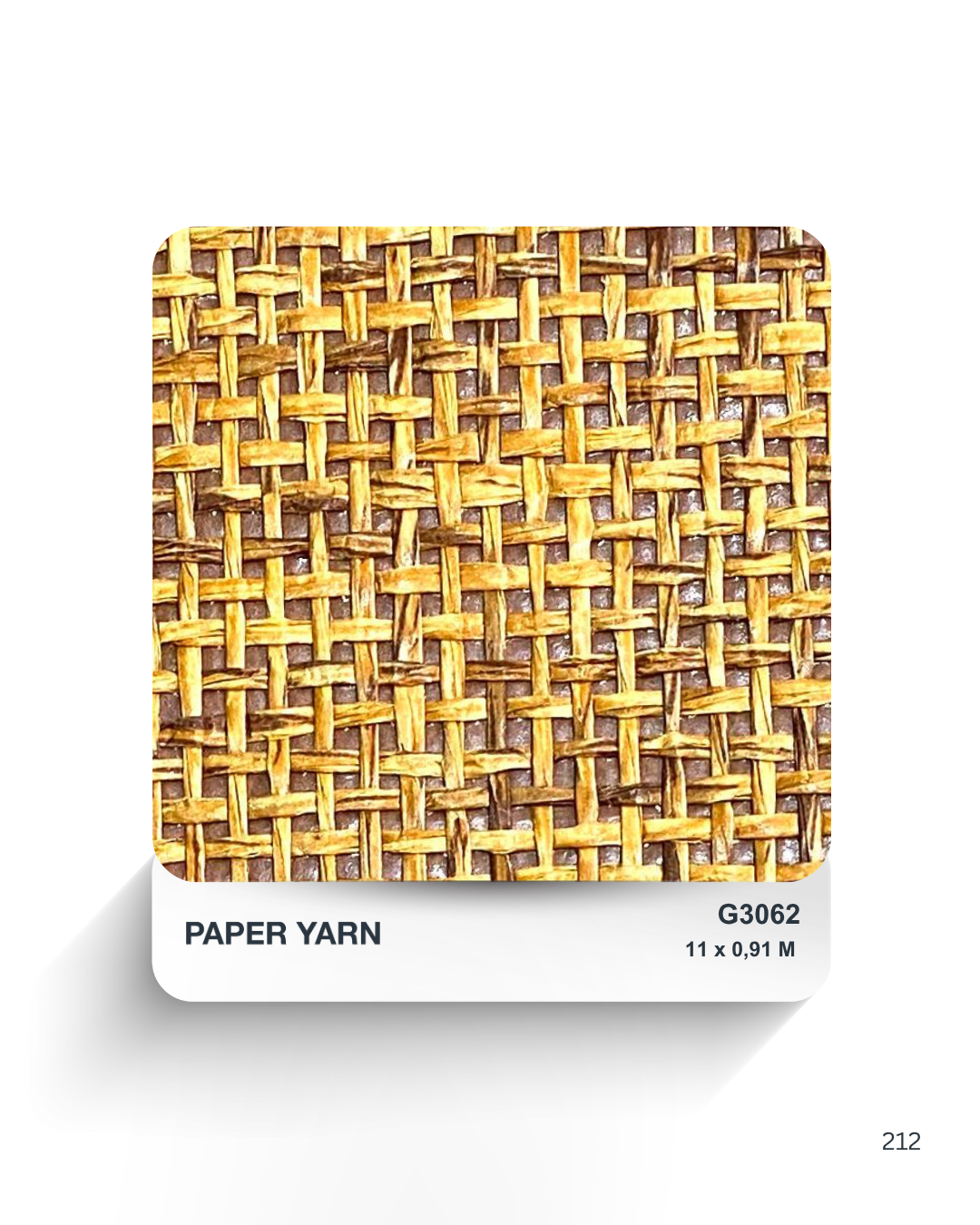 PAPER YARN G3062 wallpaper wallcovering / Wallpaper Import / Wallcovering Import