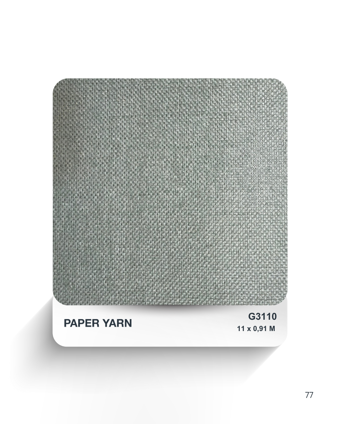 PAPER YARN G3110 wallpaper wallcovering / Wallpaper Import / Wallcovering Import