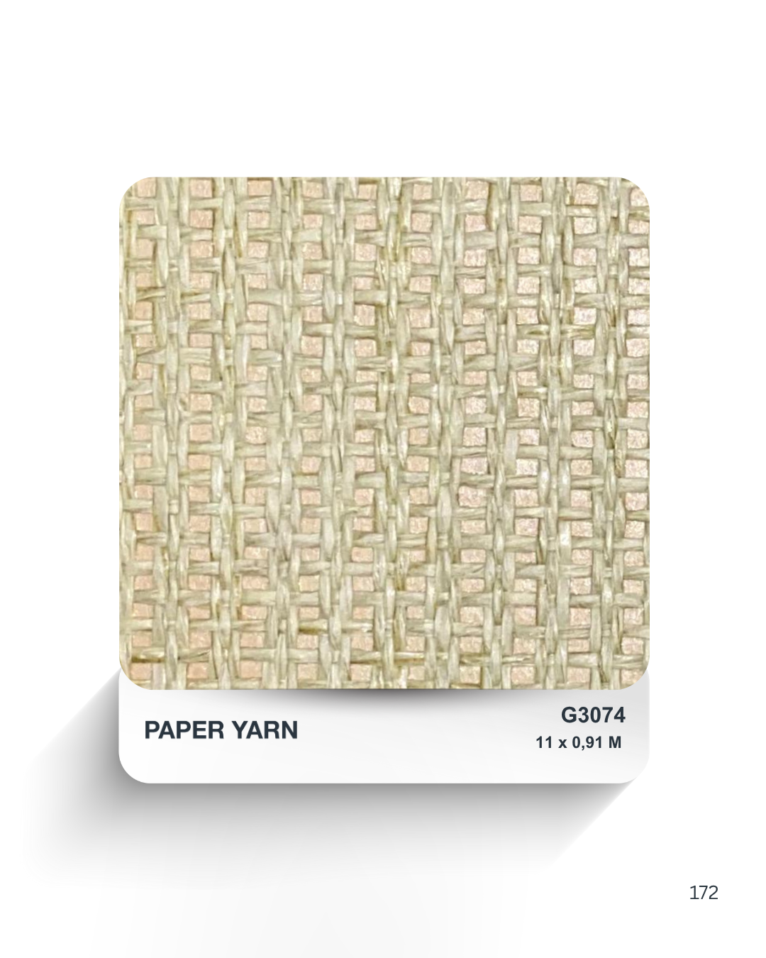 PAPER YARN G3074 wallpaper wallcovering / Wallpaper Import / Wallcovering Import