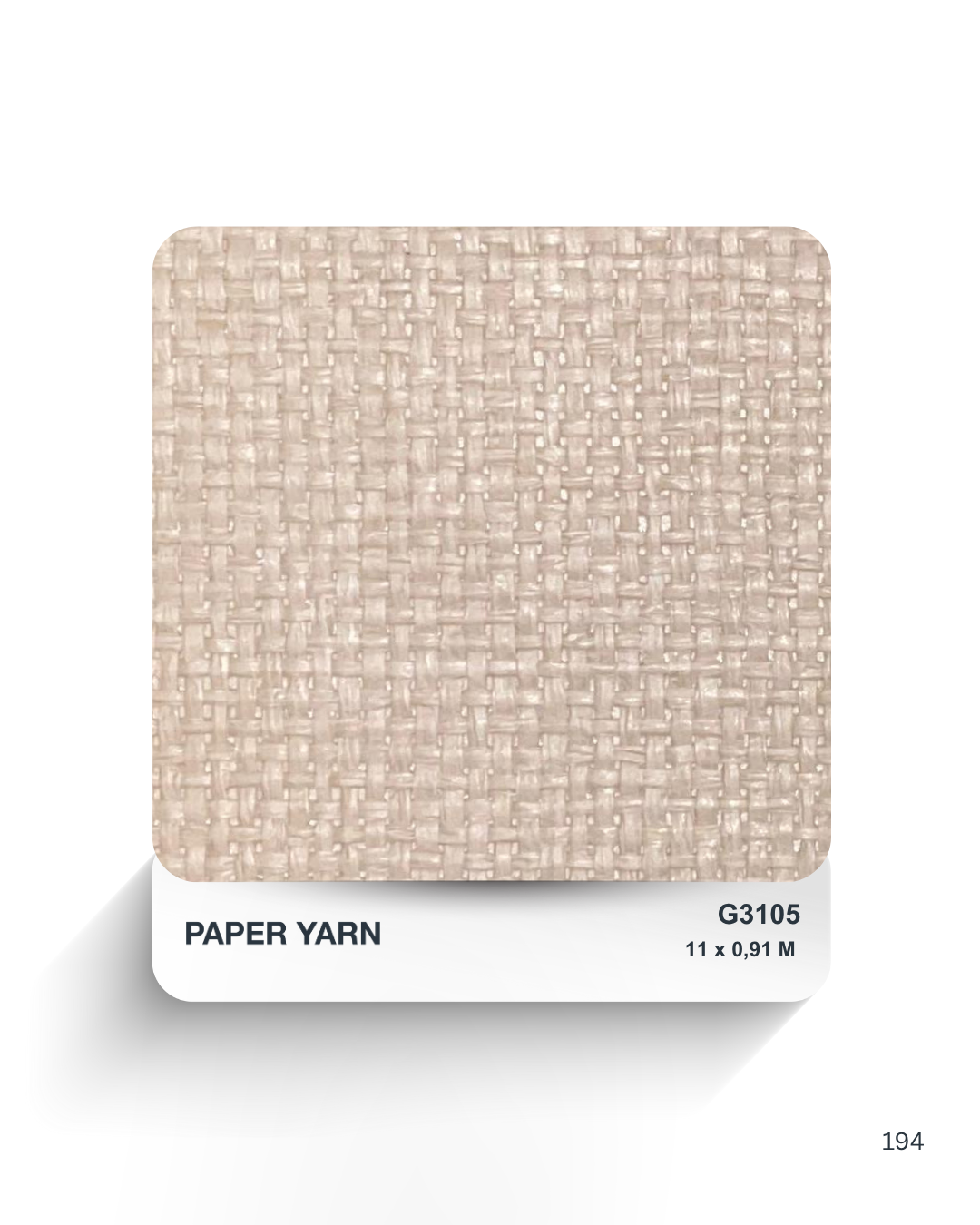 PAPER YARN G3105 wallpaper wallcovering / Wallpaper Import / Wallcovering Import