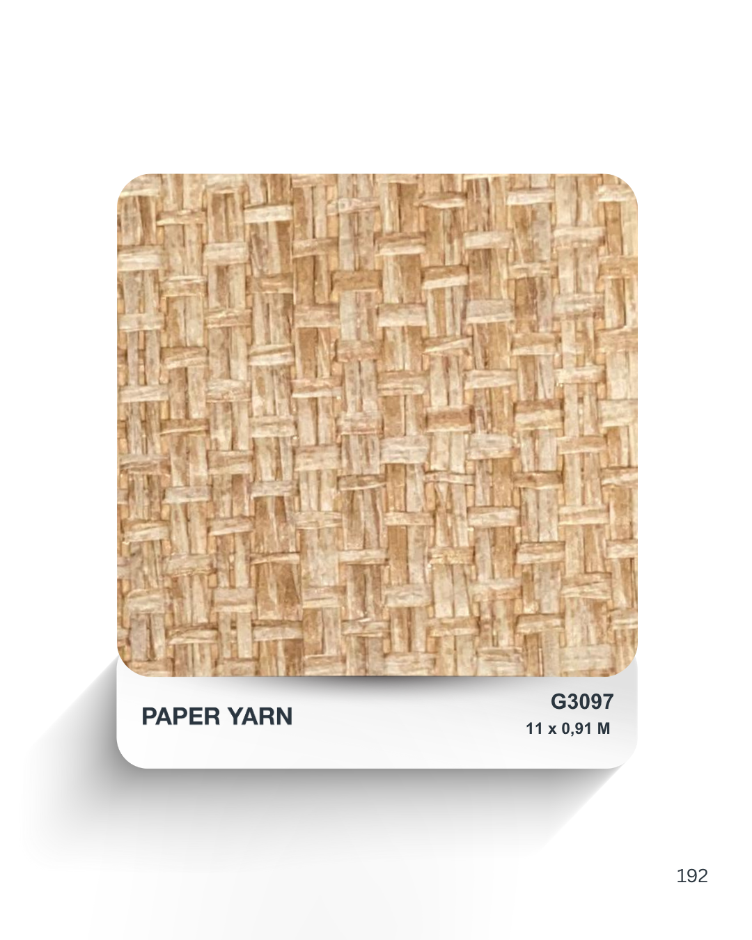PAPER YARN G3097 wallpaper wallcovering / Wallpaper Import / Wallcovering Import