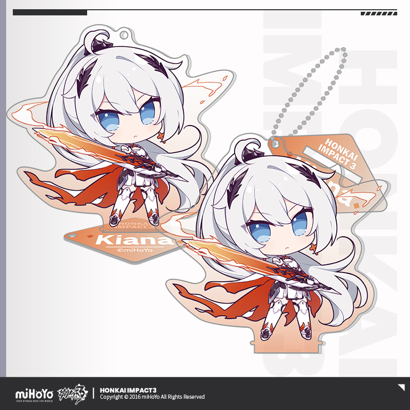 [HONKAI IMPACT 3] Valkyrie Series Chibi Acrylic Keychain