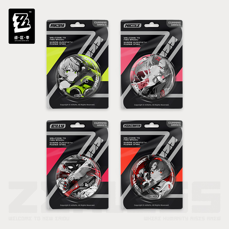 [ZENLESS ZONE ZERO] Shadow Illustration Series Cunning Hares Badge