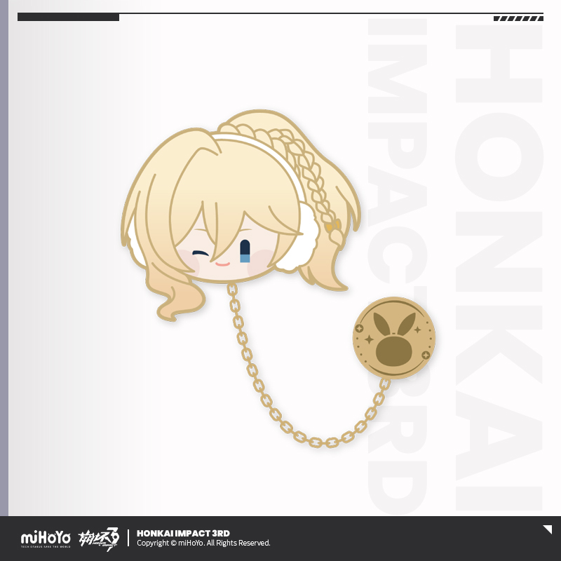 [HONKAI IMPACT 3] 2025 New Year Metal Pin