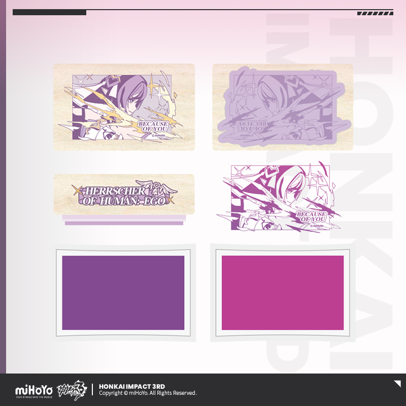 [HONKAI IMPACT 3] Because of You Series Stamp