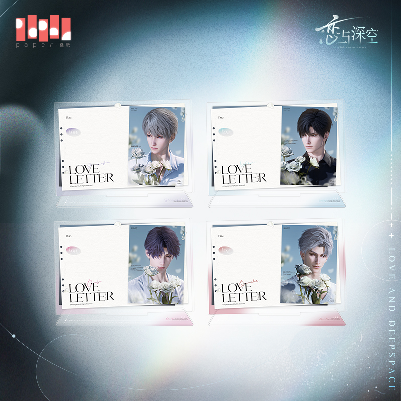 [LOVE AND DEEPSPACE] Heart Shadow Series Acrylic Stand