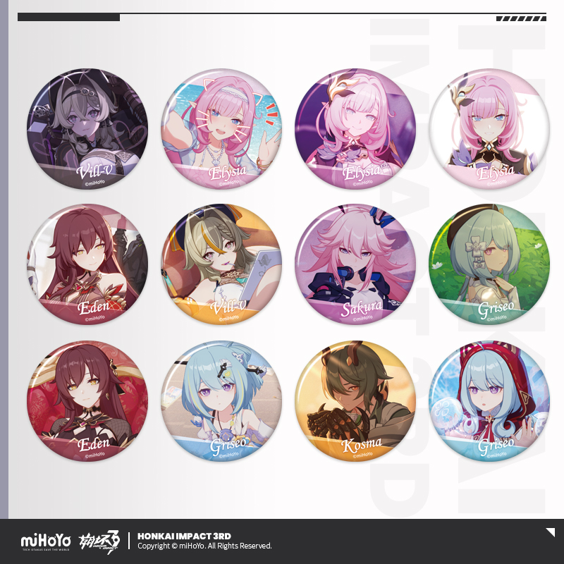 [HONKAI IMPACT 3] CG Series Badge Vol.4