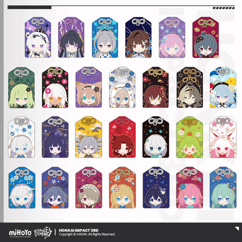 [HONKAI IMPACT 3] Valkyrie Series Chibi Amulet