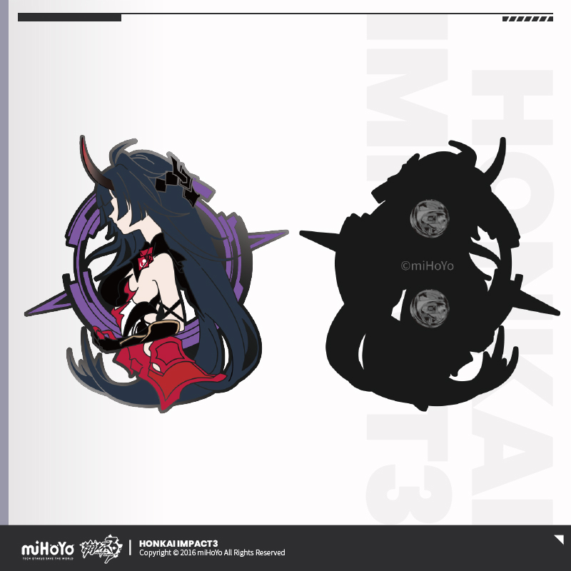 [HONKAI IMPACT 3] Valkyrie Series Metal Badge