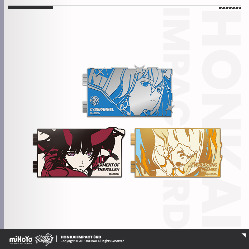 [HONKAI IMPACT 3] Animated Short Series Metal Badge
