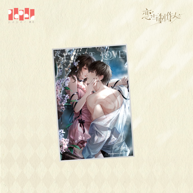 [MR LOVE: QUEEN'S CHOICE] Florescence in Bloom Series Shikishi Board