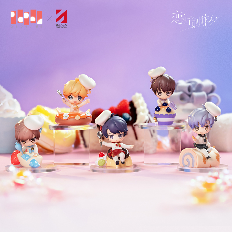 [MR LOVE: QUEEN'S CHOICE] Bakery Dream Dessert Chef Series Chibi Mini Figure