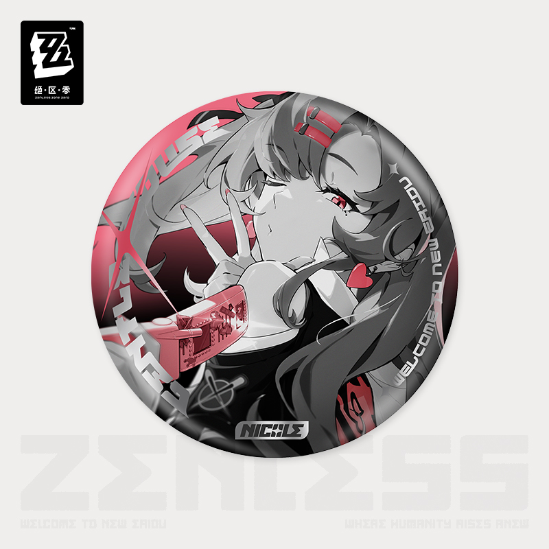 [ZENLESS ZONE ZERO] Shadow Illustration Series Cunning Hares Badge