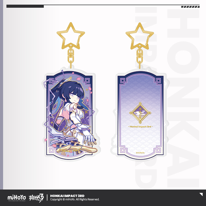 [HONKAI IMPACT 3] Lucky Life Series Acrylic Keychain
