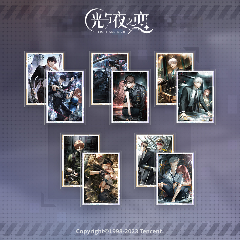 [LIGHT AND NIGHT] Character Series Card Sleeve Set Vol.4