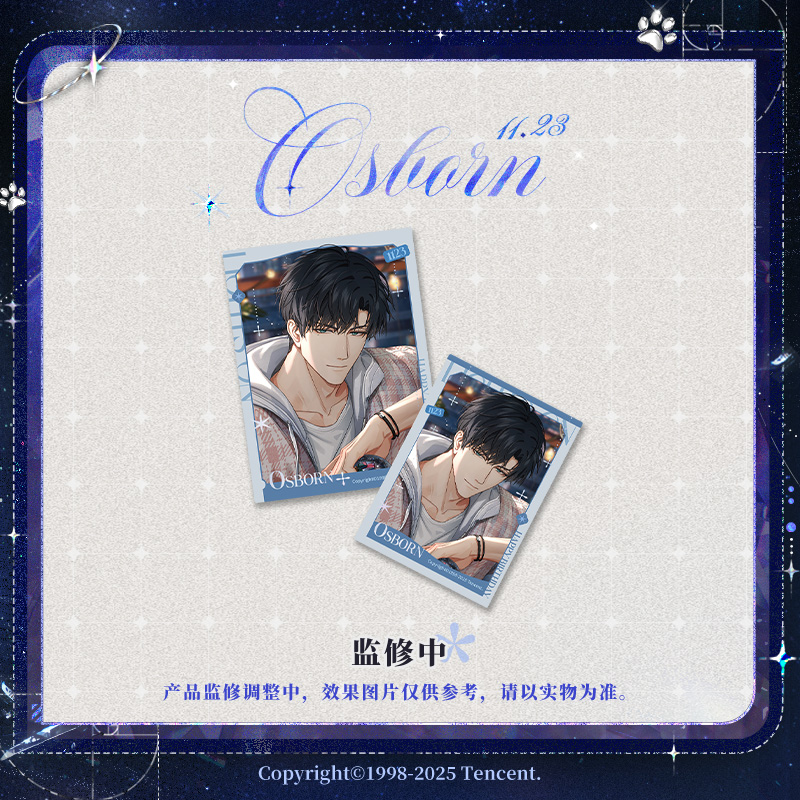 [LIGHT AND NIGHT] Osborn 2025 Birthday Commemorative Card Set
