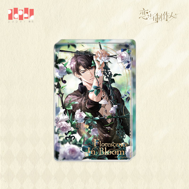 [MR LOVE: QUEEN'S CHOICE] Florescence in Bloom Series Acrylic Quicksand