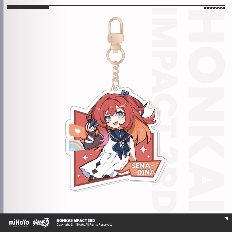 [HONKAI IMPACT 3] Valkyrie Series Chibi Acrylic Keychain Vol.2