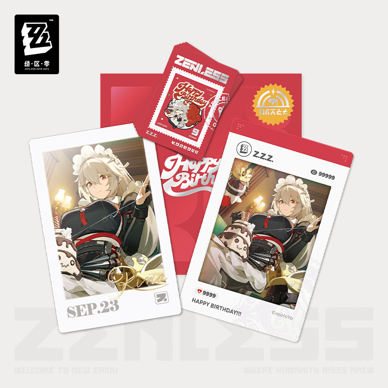 [ZENLESS ZONE ZERO] HB2U Series Birthday Card Set Vol.1