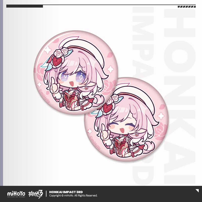 [HONKAI IMPACT 3] HONKAI MEME Chibi Badge Set