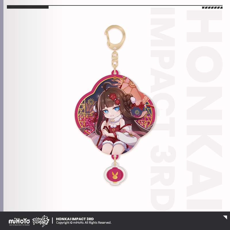 [HONKAI IMPACT 3] Prosperous Year Sand Flow Series Acrylic Keychain