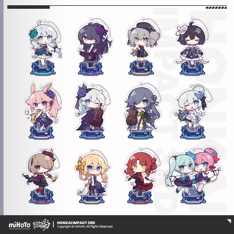 [HONKAI IMPACT 3] Holy Night Symphony Series Chibi Acrylic Stand