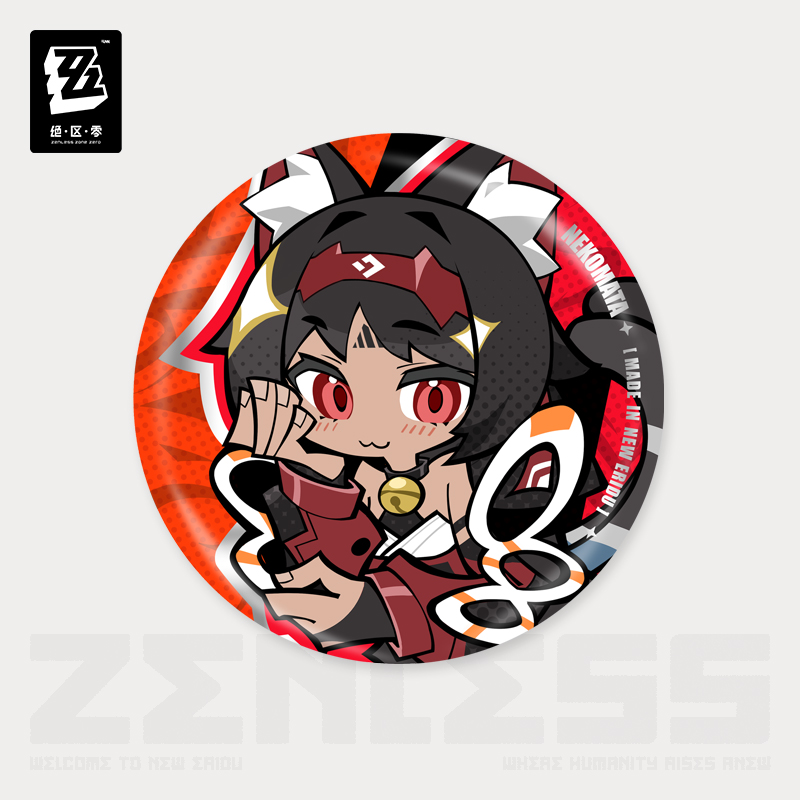 [ZENLESS ZONE ZERO] Cunning Hares Series Chibi Badge