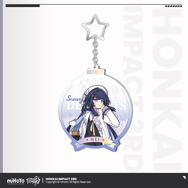 [HONKAI IMPACT 3] Snowy Delights Series Acrylic Keychain