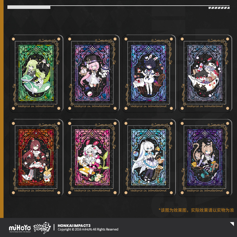 [HONKAI IMPACT 3] Valkyrie in Wonderland Series Acrylic Puzzle