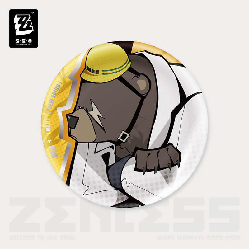 [ZENLESS ZONE ZERO] Belobog Heavy Industries Series Chibi Badge