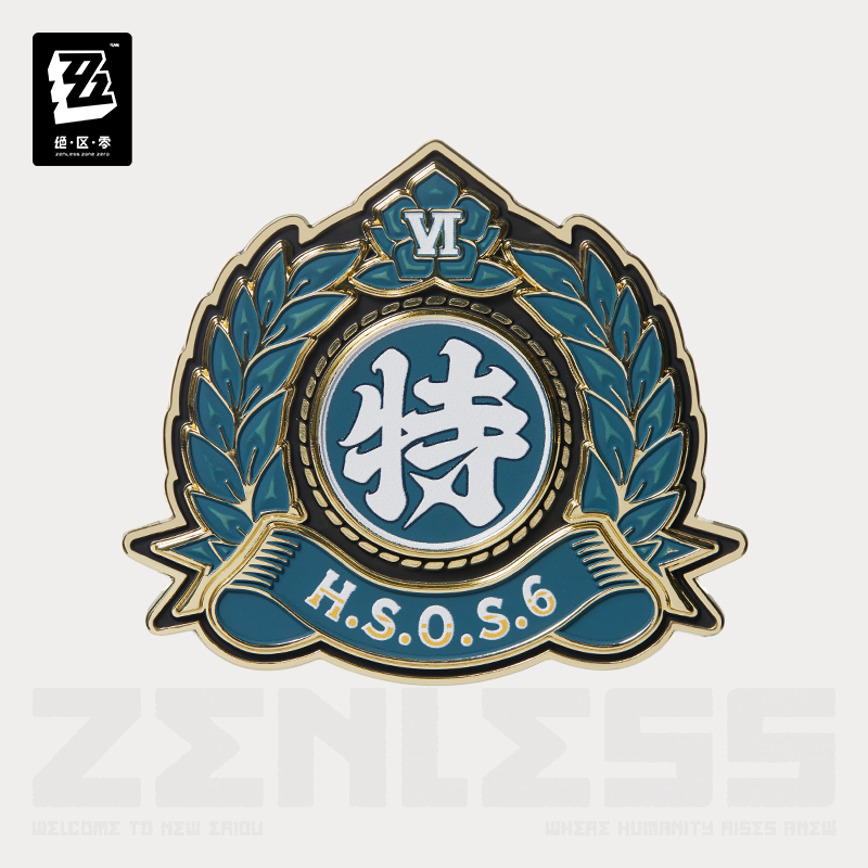 [ZENLESS ZONE ZERO] Faction Series Metal Badge Vol.2