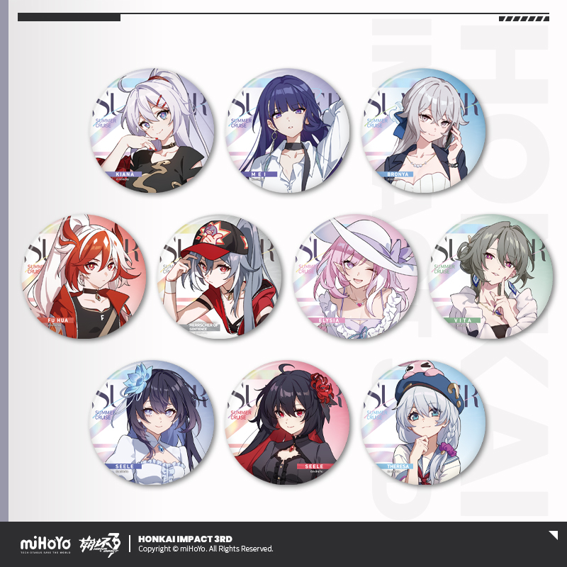 [HONKAI IMPACT 3] Summer Cruise Series Badge Vol.5