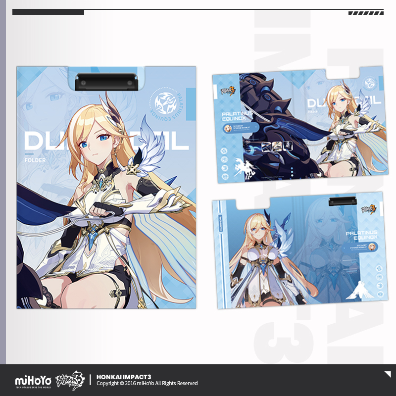 [HONKAI IMPACT 3] Character Illustration Series Document Organizer