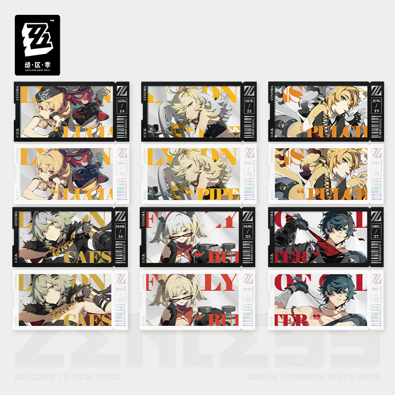 [ZENLESS ZONE ZERO] Sons of Calydon Series Card Set