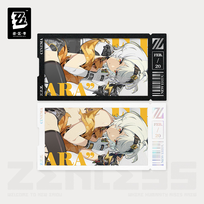 [ZENLESS ZONE ZERO] Unknown Faction Series Card Set