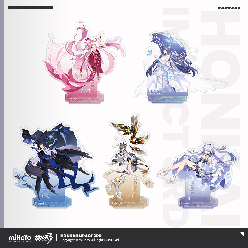 [HONKAI IMPACT 3] Time Spinning Dress Series Acrylic Stand