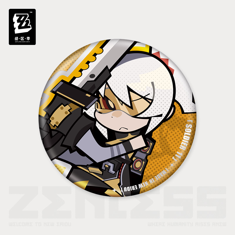 [ZENLESS ZONE ZERO] Obol Squad Series Chibi Badge