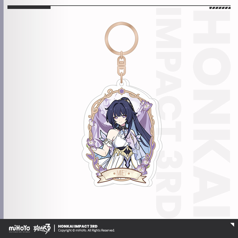[HONKAI IMPACT 3] Midnight Bloom Series Acrylic Keychain
