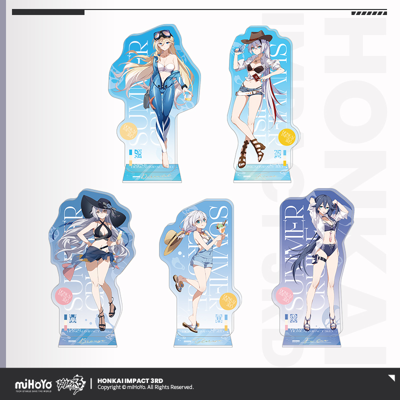 [HONKAI IMPACT 3] Summer Cruise Series Acrylic Stand Vol.2