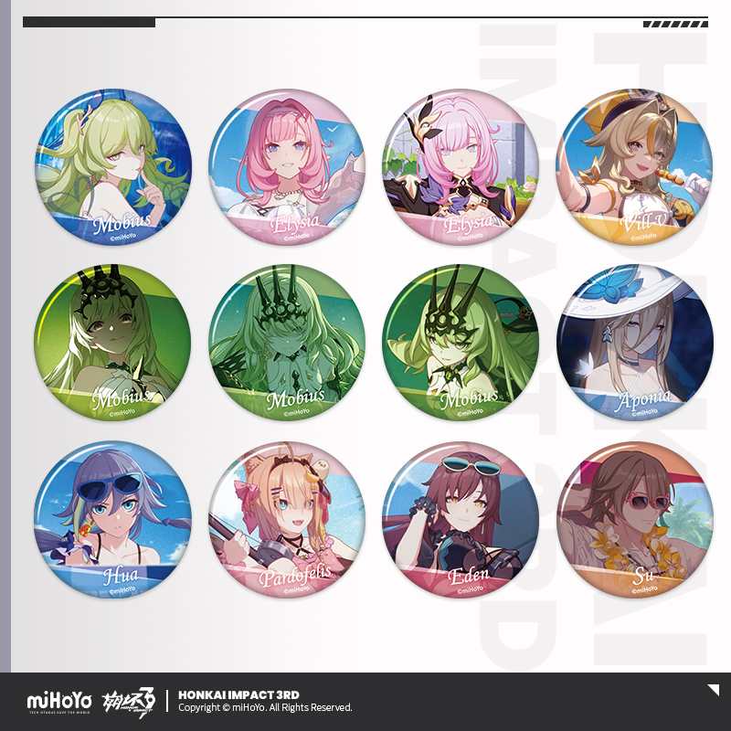 [HONKAI IMPACT 3] CG Series Badge Vol.2
