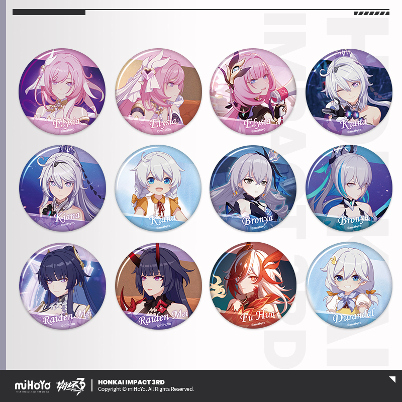 [HONKAI IMPACT 3] CG Series Badge Vol.6