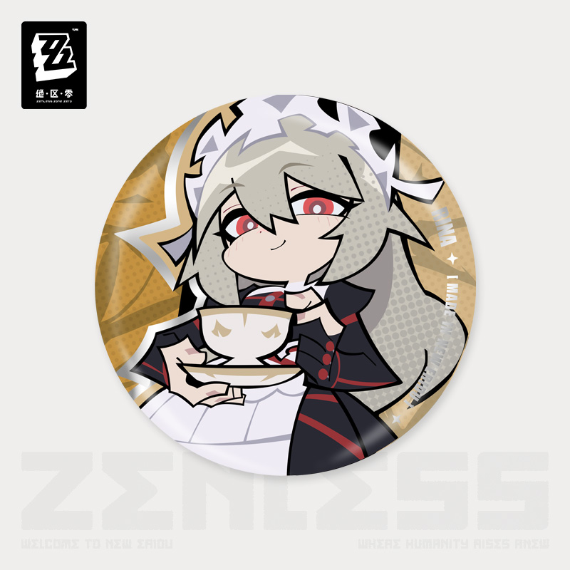[ZENLESS ZONE ZERO] Victoria Housekeeping Co. Series Chibi Badge